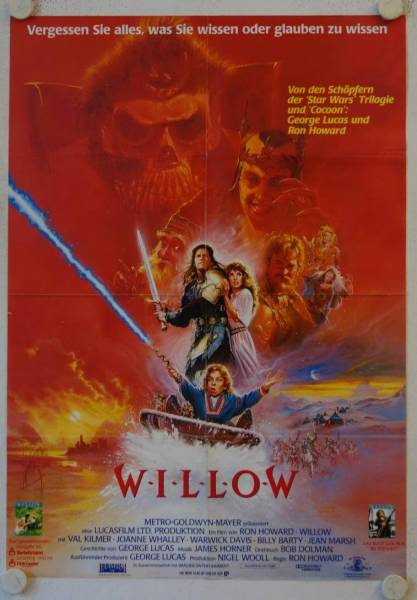 Willow originales deutsche Filmplakat